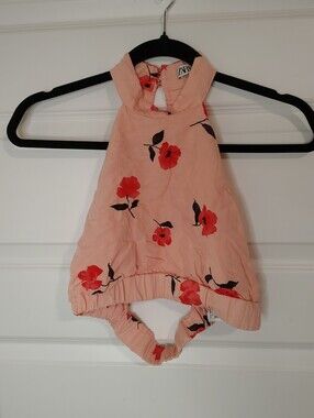Zara Floral Halter Top